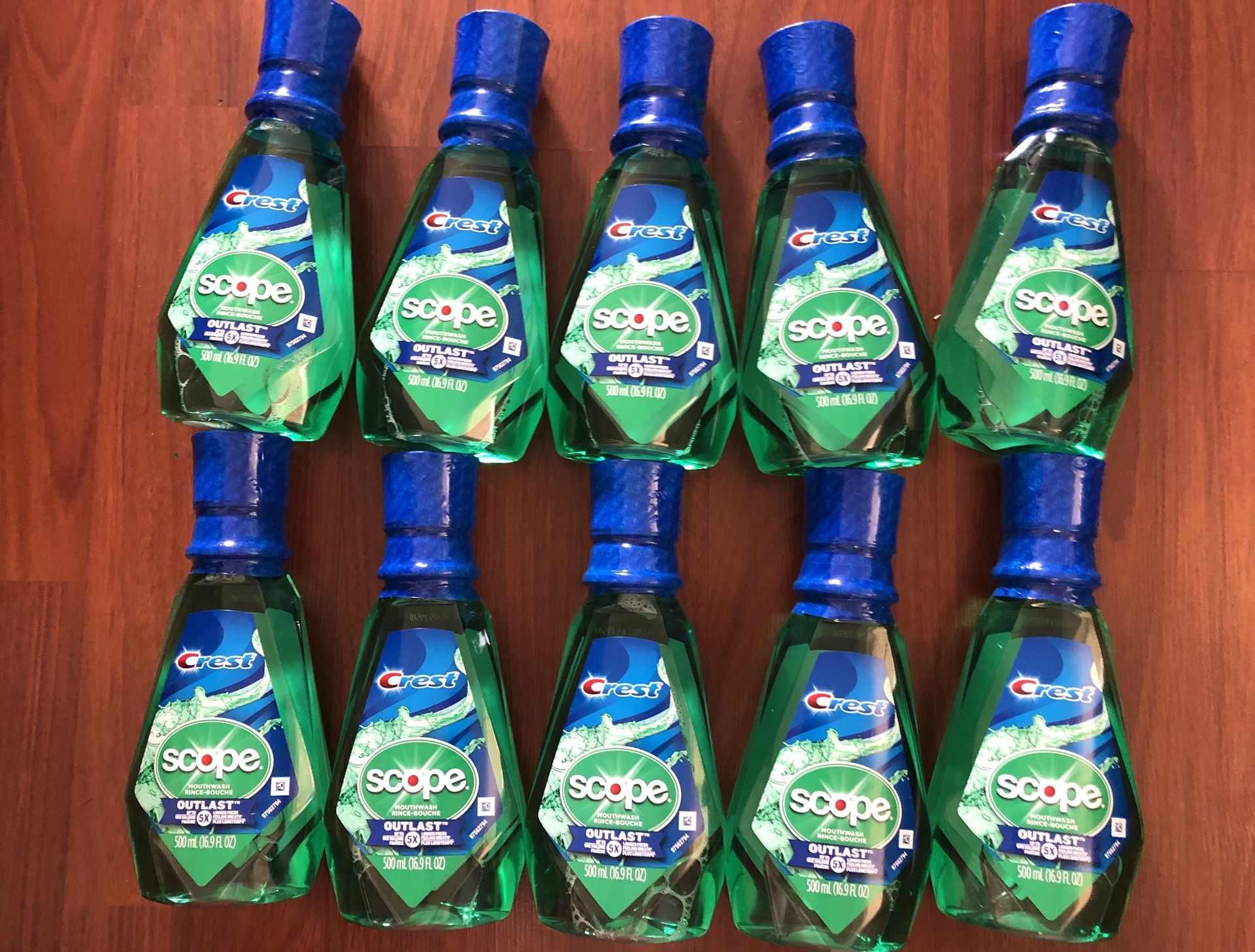 Mouthwash Enjuague bucal Crest Scott 16 onzas