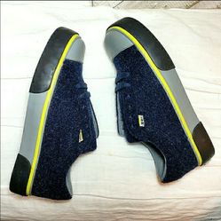 Report Laser Navy Wool Sneaker 8 