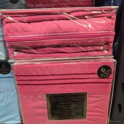 New 6pc King Deep Pocket Sheet Set All Sizes Available 