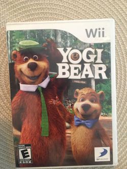 Nintendo Wii yogi bear