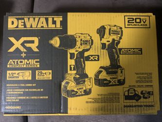 Dewalt XR Atomic Combo Kit 