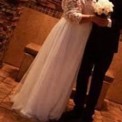 Wedding Dress White $130