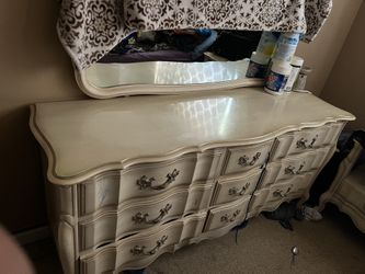 Bedroom Set 6 Piece Real Wood