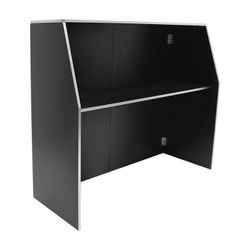 4' Portable Black Bar