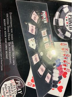 Poker game Texas  hold them