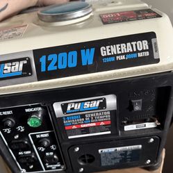 Pulsar 1200W Portable 2-Cycle Generator