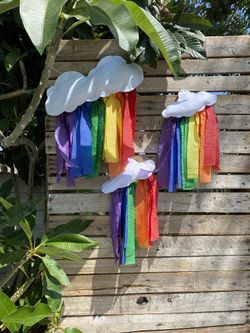 Clouds/rainbows (3) - $15