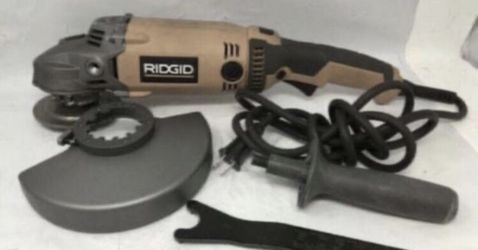 RIDGID 15 Amp Corded 7 inch Twist Handle Angle Grinder