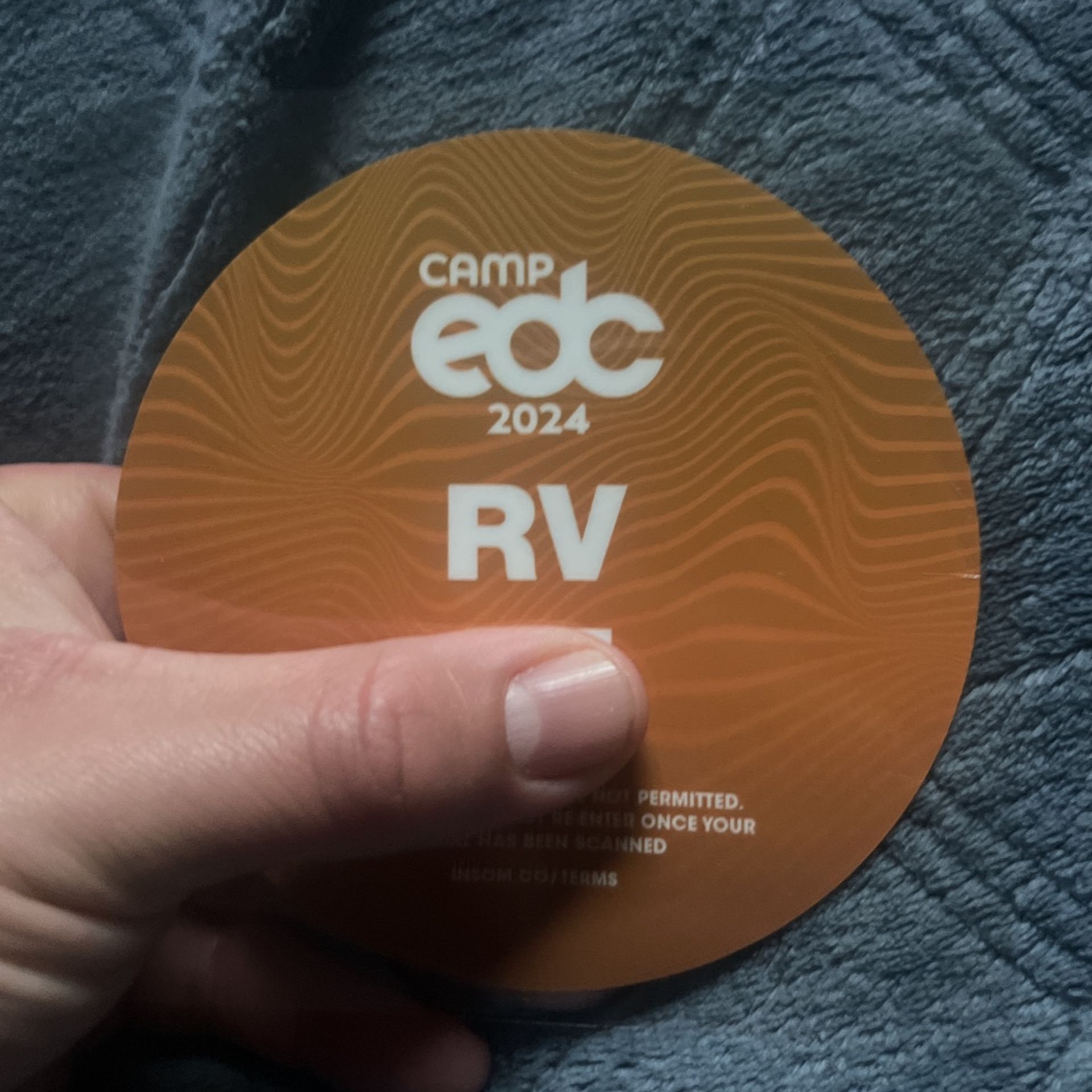 EDC RV Camping pass 