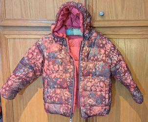 Hanna Andersson Girls Reversible Heavy Down Parka