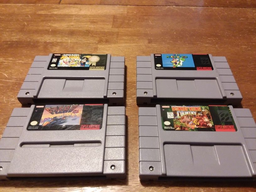 Nintendo SNES Authentic Games