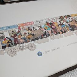Subway Creatures x David Regone Print