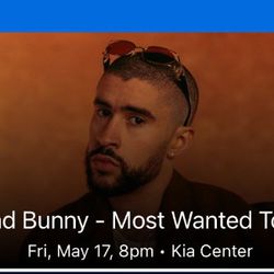 5 Tickets To Bad Bunny Tour 2024 Is Available 