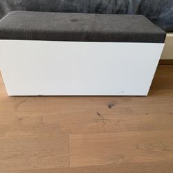 CB2 Lidded Storage Bench