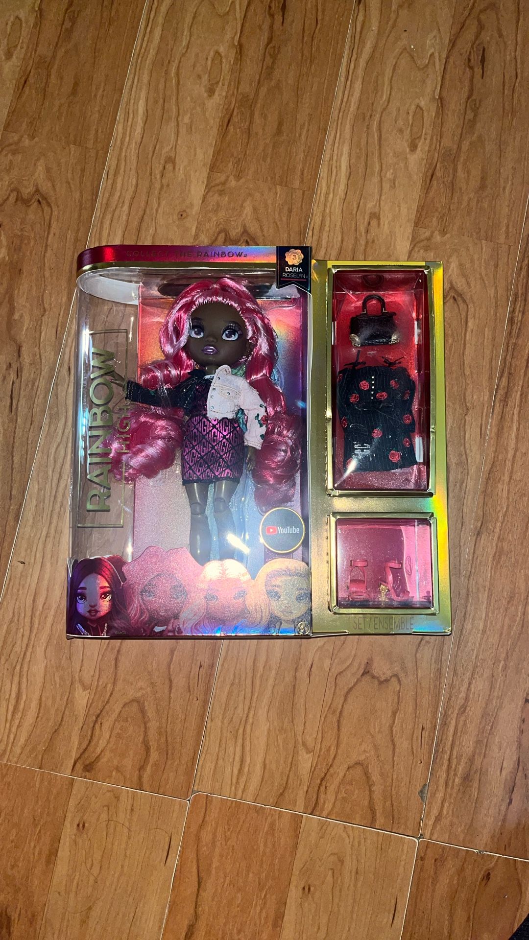 New $20! Rainbow High Daria Roselyn Doll