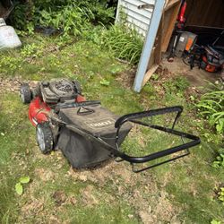 Gas Lawnmower and Leaf Blower