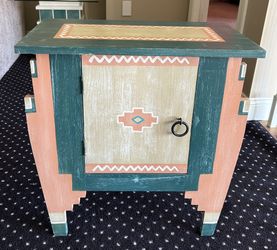 Southwestern End Table Night Stand
