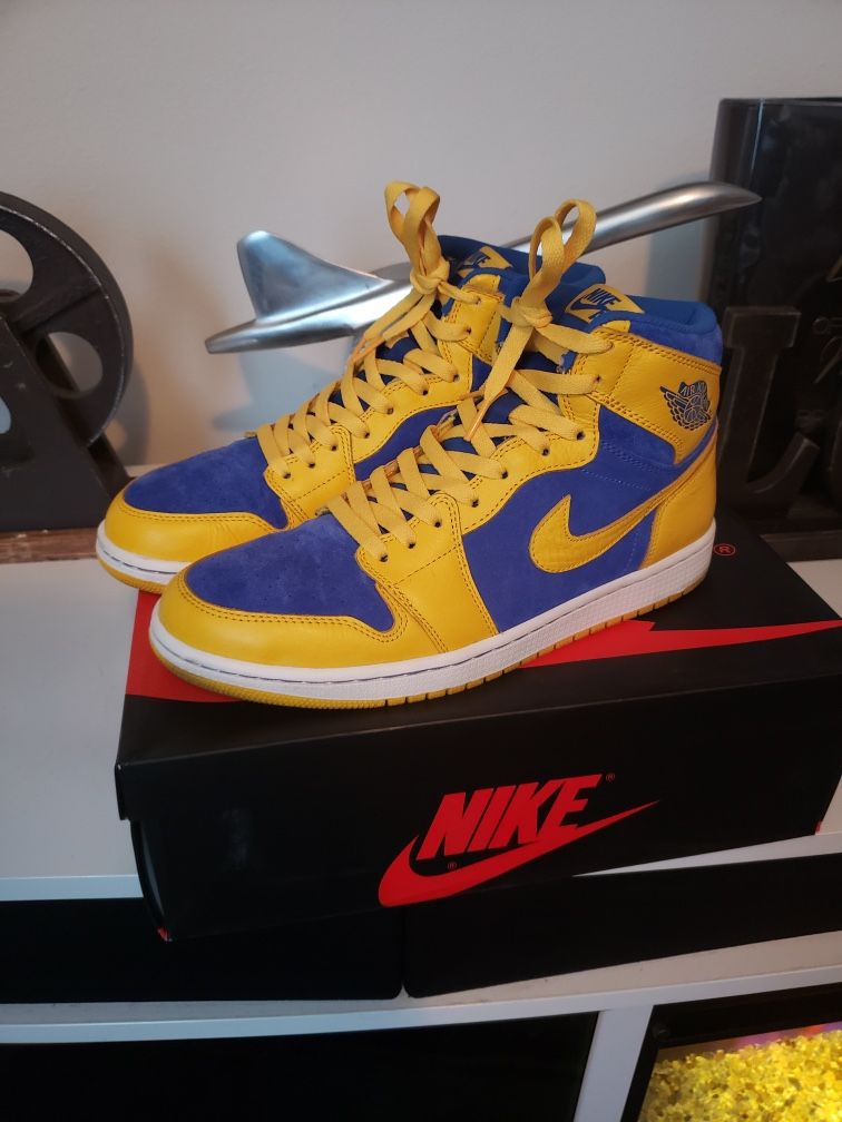 Jordan 1 Hi Laney 100% Authentic size 10.5