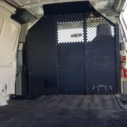 Heavy Duty Metal Partitions Bulkhead DIVIDER FOR Ford Econoline E-Series