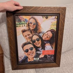 New Large 11x14 Wood Photo Frame 