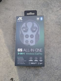AXIL GS All-In-One 3-in-1 Wireless EarPro