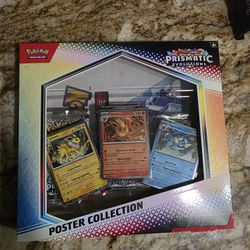Pokemon Cards Prismatic Evolutions Poster Collection