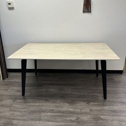 63” Sintered Stone Dining Table – Modern & Durable