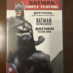Batman Triple Feature DVD
