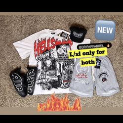 Hellstar Shirt & Shorts