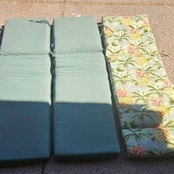 3 Brand NEW Pool Lounger Cushions