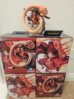 Bandai One Piece Ichibansho Monkey D. Luffy (One Piece Card Game) 7.9-in Figure