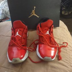 RED JORDANS (low) Worn 3 Times