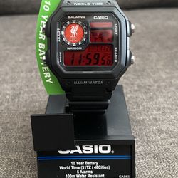 Casio AE1200 Mod “Liverpool FC.” For Liverpool FC. Supporters