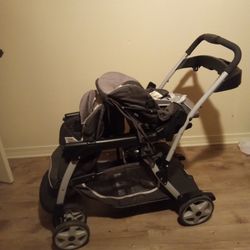 Double Stroller Infant Toddler 