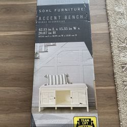 Accent Bench New In Sealed Carton