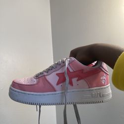 BapeSta pink Camo Combo