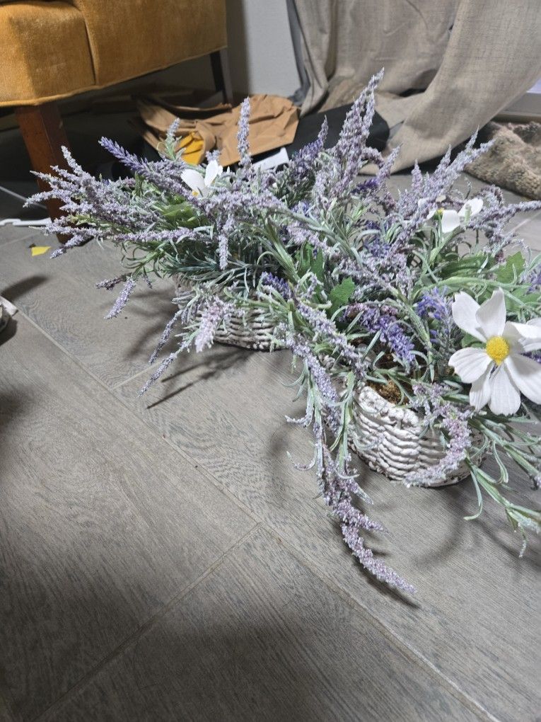Fake Lavender Plants