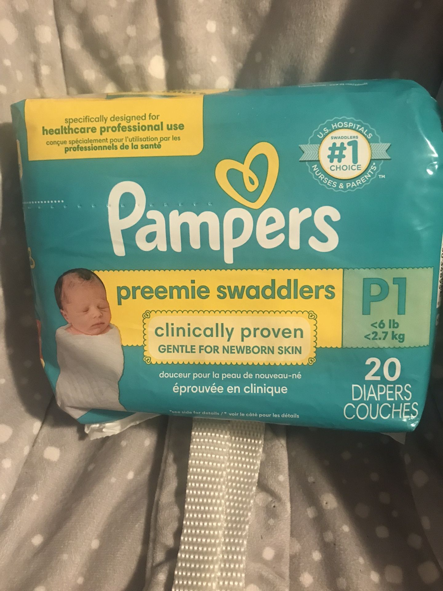 Pampers Newborn Packs Of 20 Diapers