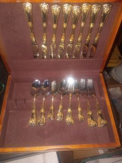 Silverware Set In Box