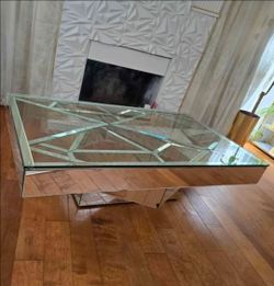Mirror coffee table