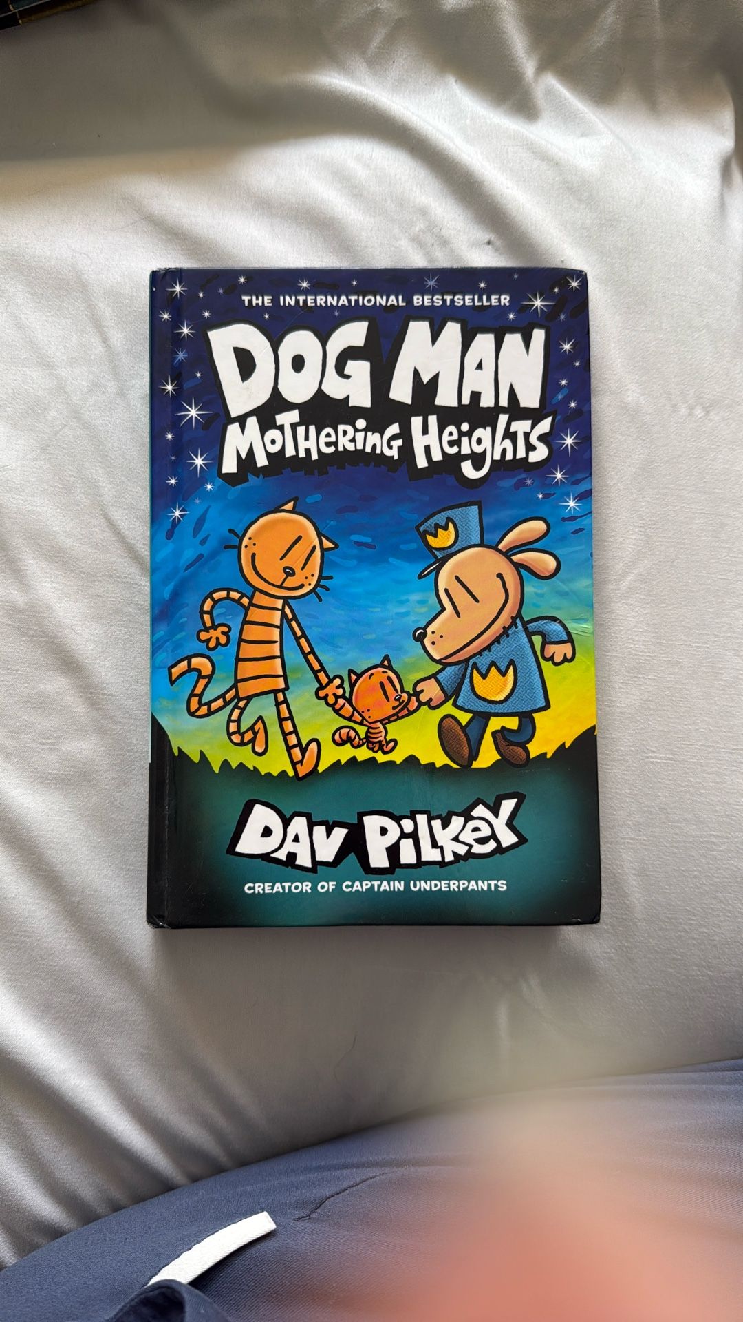 Dog man mothering Heights