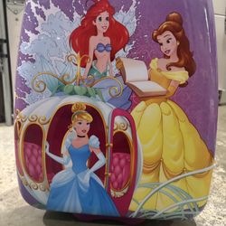 American Tourister Disney Princess Kids Carry-On Suitcase Hard Shell NEW