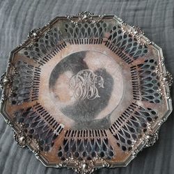 Old Sterling Silver Dish