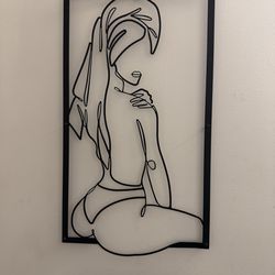 Minimalist Metal Wall Art (2 Pieces) – Modern Decor