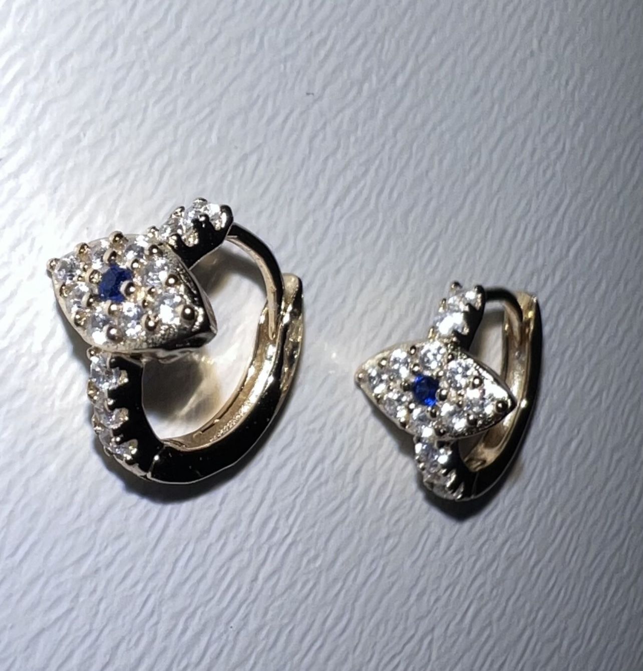 Mini Evil Eye Earrings