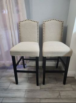 Set of 2 bar Stools