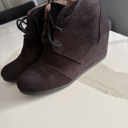Women Wedges Boot 