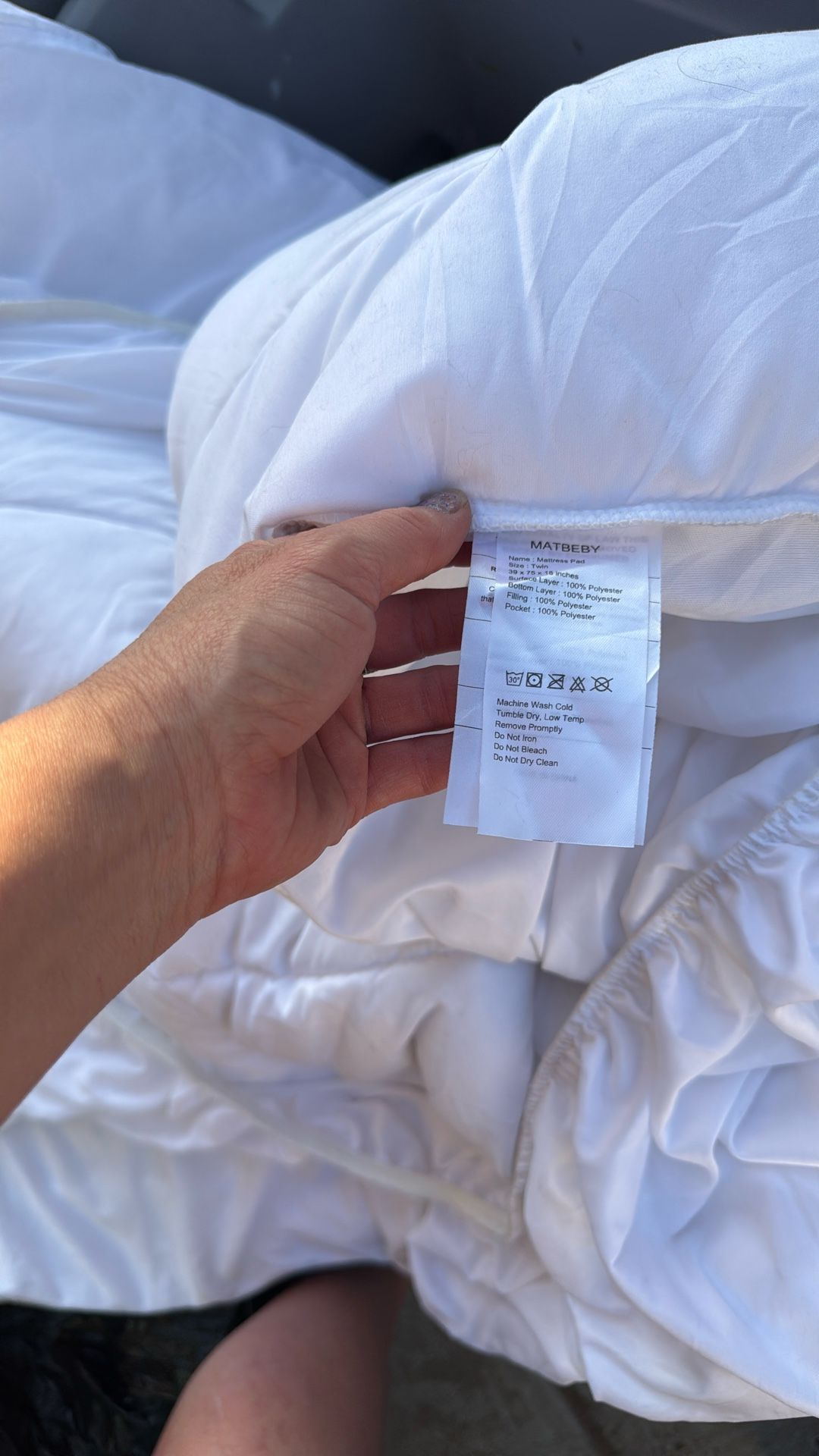 nee twin mattress cover bed bud protection
