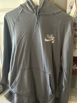 Nike SB Gray Hoodie size large as is condition
