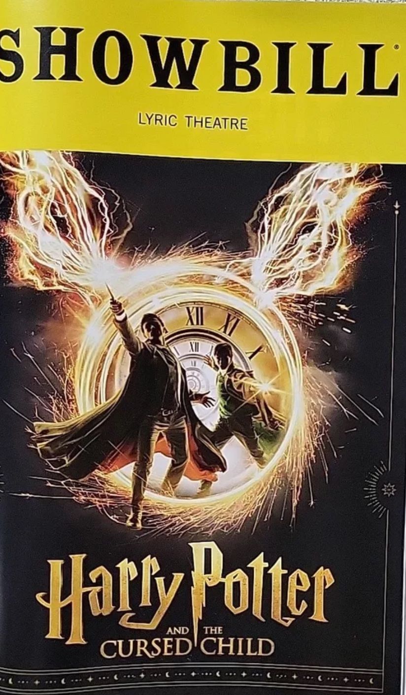 HARRY POTTER AND THE CURSED CHILD Broadway Playbill : Lyric Theatre NYC